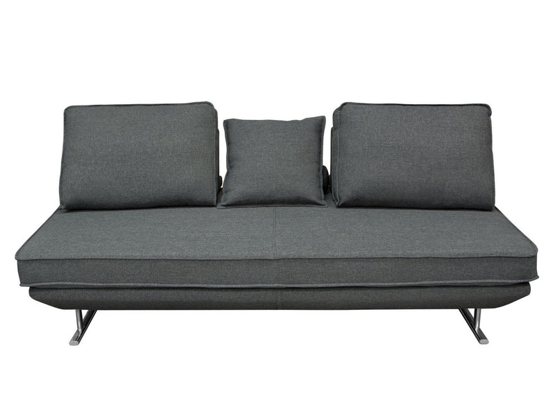 Lexley Gray Sofa/Lounger with Moveable Backrests