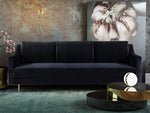 Mallory Black Sofa