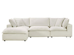 Nova Natural Modular 4-Piece Sectional Sofa