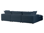 Nova Navy Modular 4-Piece Sectional Sofa