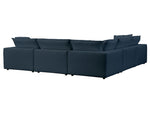 Nova Navy Modular 5-Piece Sectional Sofa