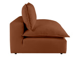 Nova Rust Armless Chair