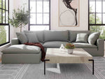 Nova Slate Modular 4-Piece Sectional Sofa