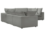 Nova Slate Modular 5-Piece Sectional Sofa