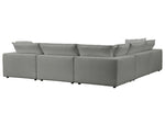 Nova Slate Modular 5-Piece Sectional Sofa