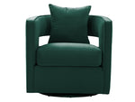 Reagan Forest Green Swivel Chair