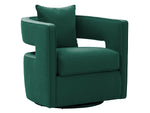 Reagan Forest Green Swivel Chair
