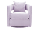 Reagan Lavender Swivel Chair