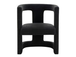 Reese Black Boucle Chair