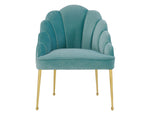 Saveria Sea Blue Chair