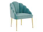 Saveria Sea Blue Chair