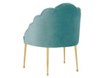 Saveria Sea Blue Chair