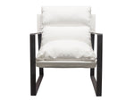 Turner White Sling Chair