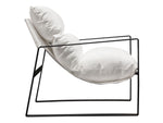 Turner White Sling Chair