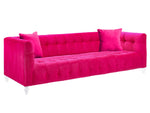 Yvette Hot Pink Sofa